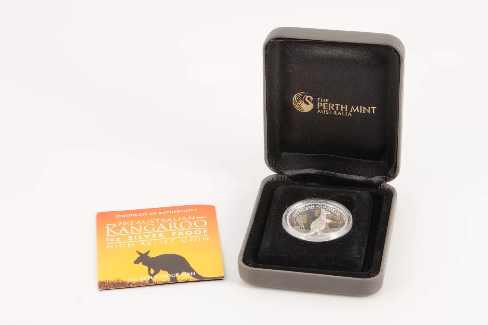 2012 Australian Kangaroo 999 Silver Coin (31.10g.)