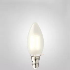 4W Candle LED Bulb E14 Frost in Natural White