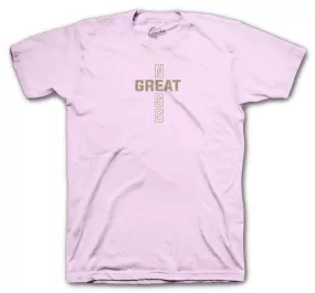 500 Soft Vision Shirt - Greatness Cross - Light Pink