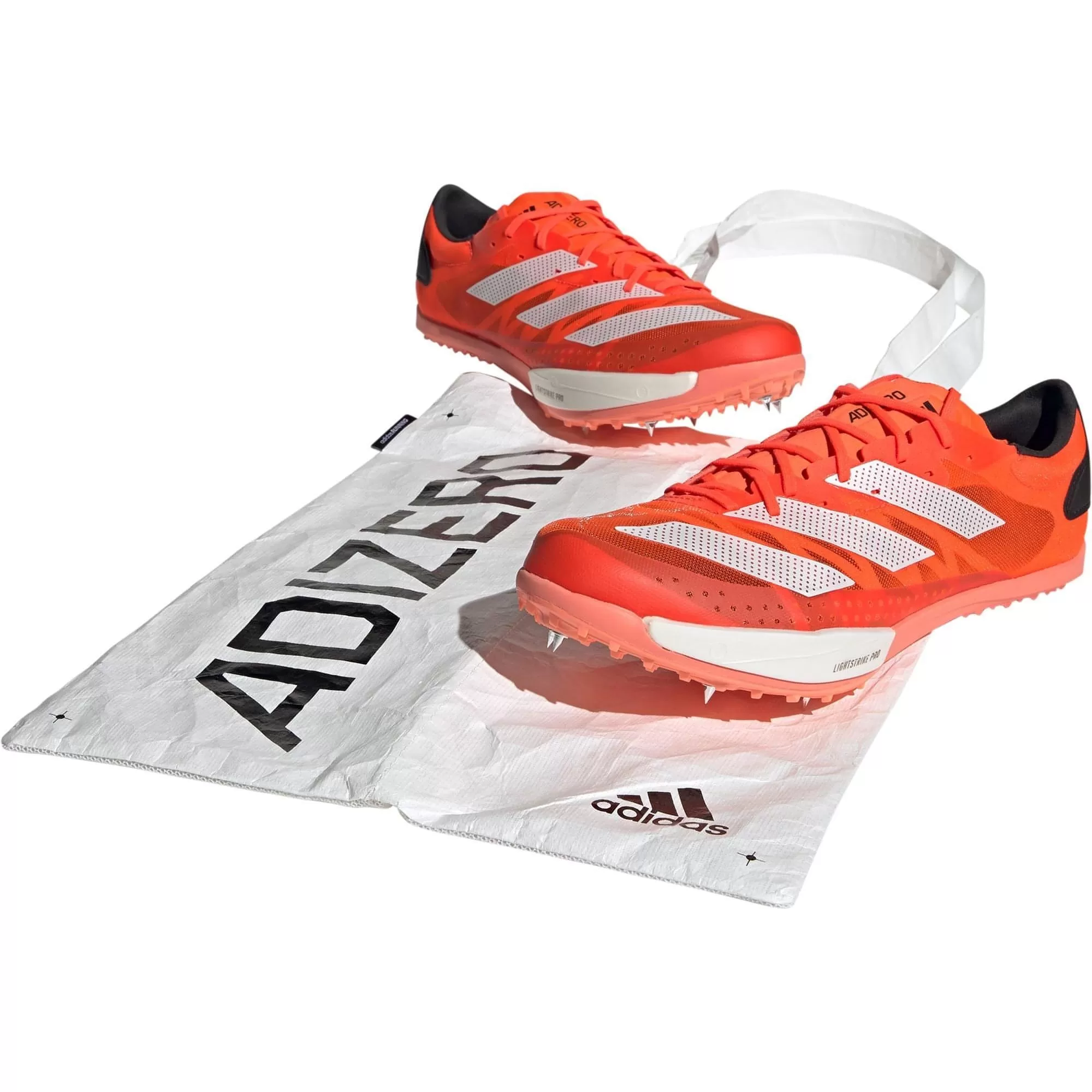 adidas Adizero Ambition Running Spikes - Red