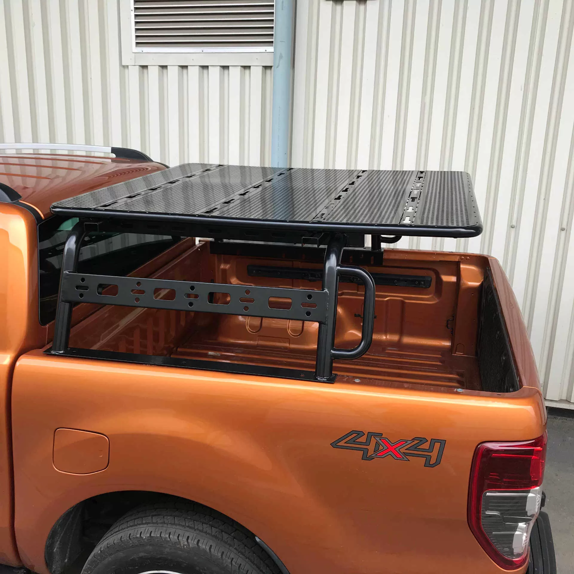 Adjustable Load Bed Cargo Frame with Flat Rack for Mitsubishi L200 2015 