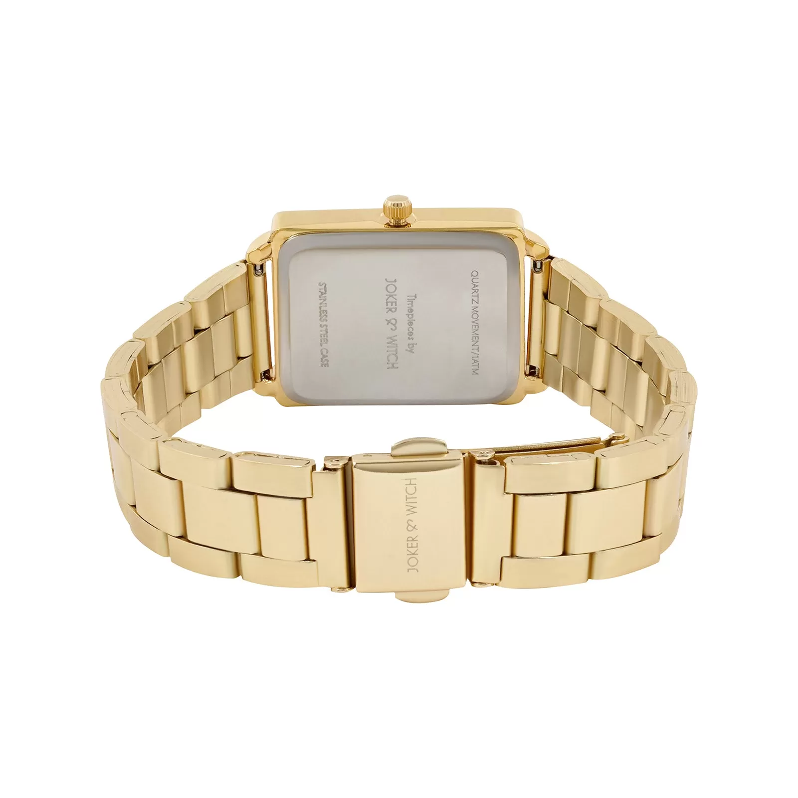 Angel Gold Watch Bracelet Stack