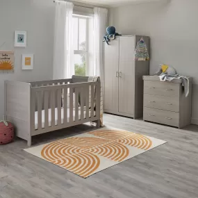 Babymore Caro 3 Piece Room Set - Grey Wash