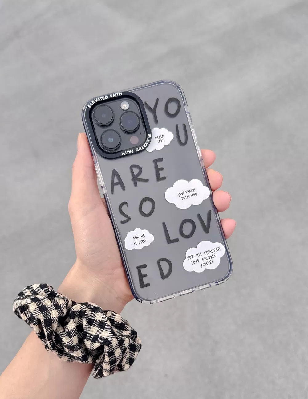 Black You Are So Loved Phone Case