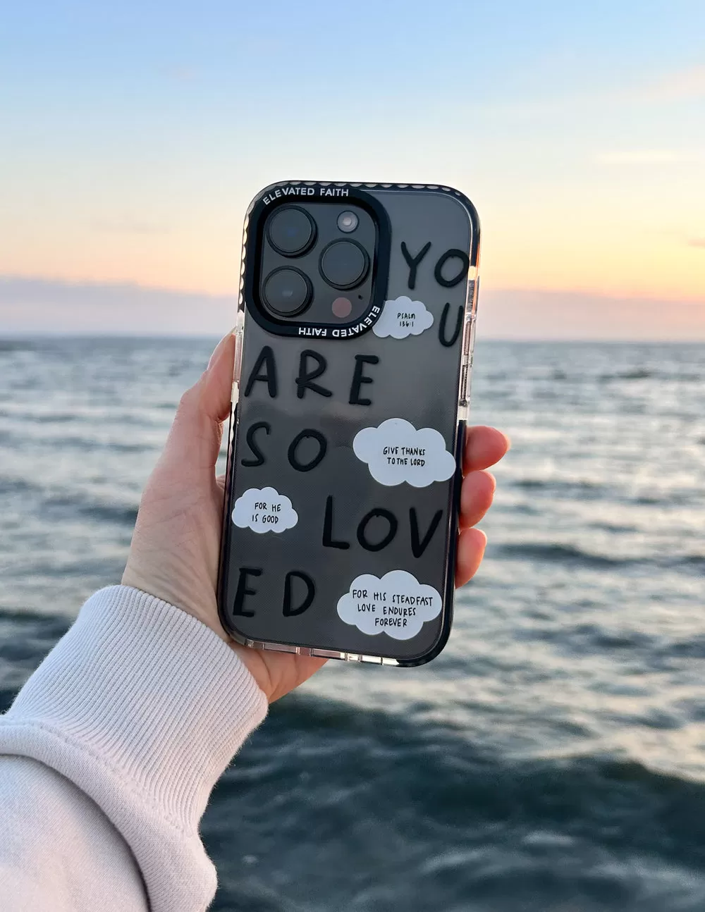 Black You Are So Loved Phone Case