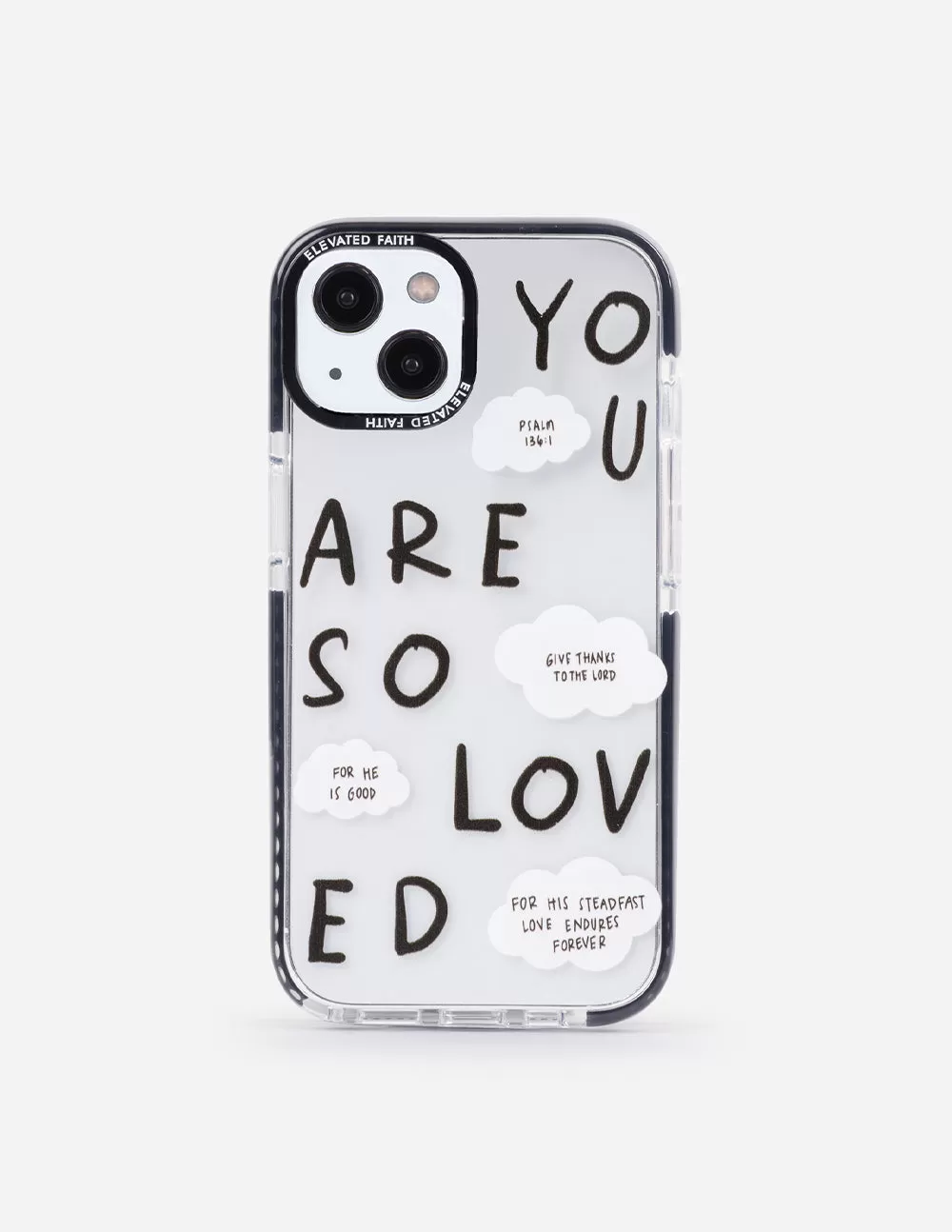 Black You Are So Loved Phone Case