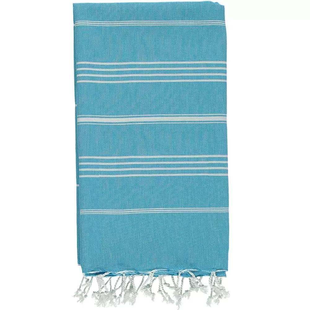 Blues 100% Cotton Turkish Towel