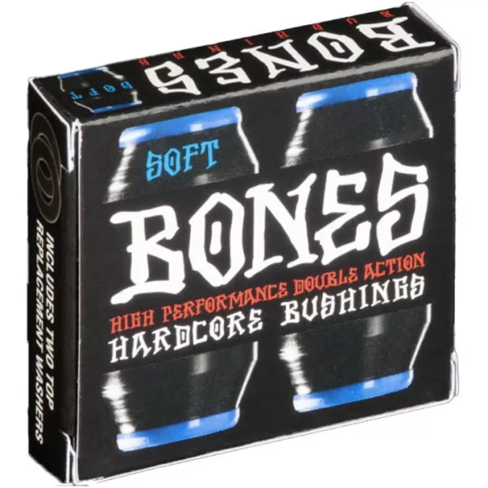 Bones Bushings Soft Black Skateboard Full Set