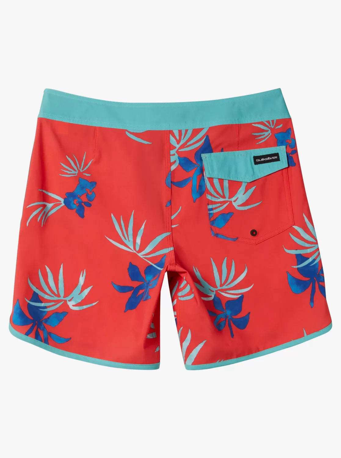 Boys 8-16 Surfsilk Scallop 17" Boardshorts - Cayenne