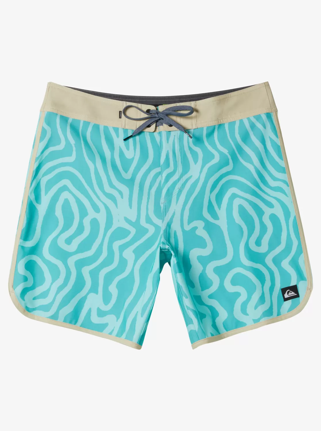 Boys 8-16 Surfsilk Scallop 17" Boardshorts - Limpet Shell