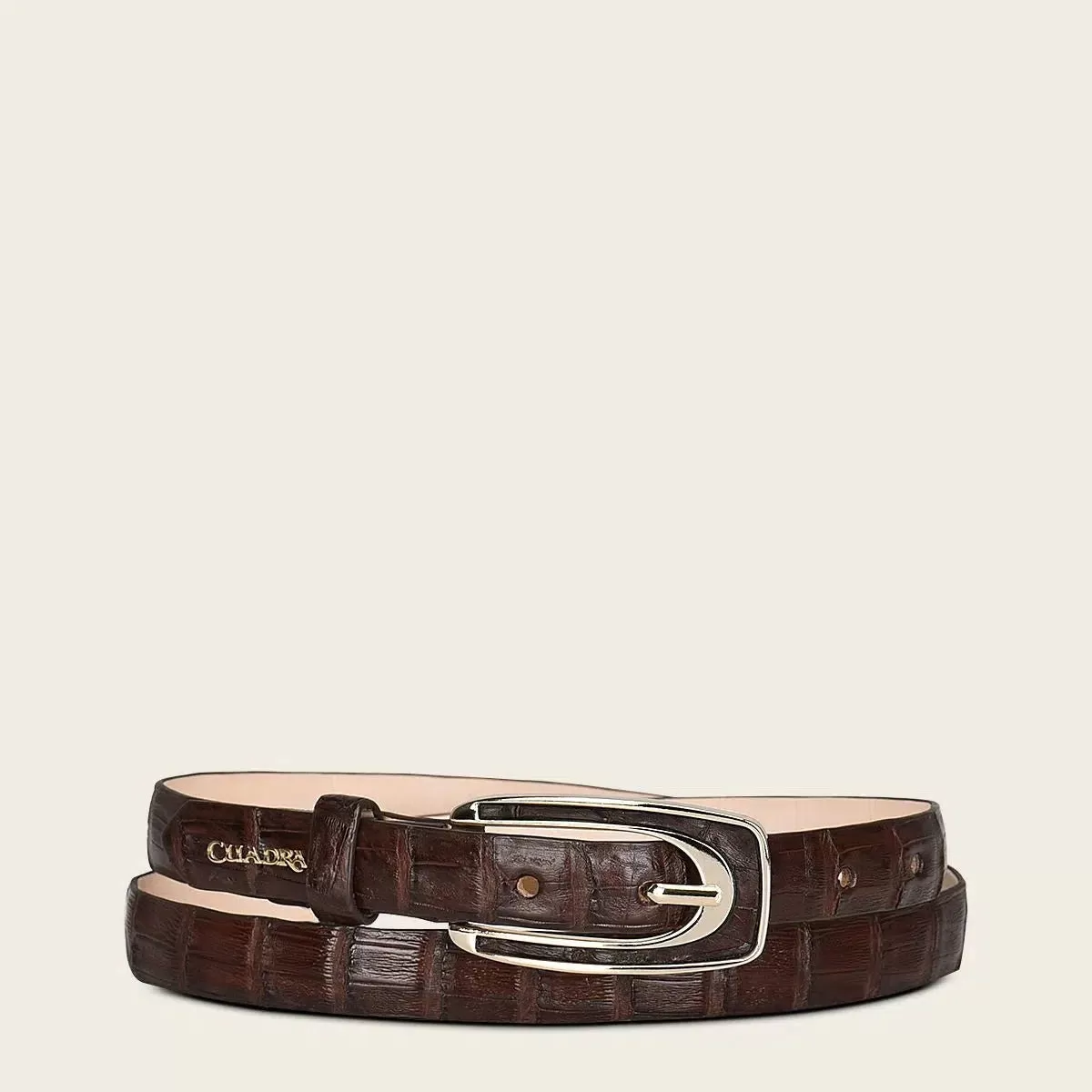 CDA21FC - Cuadra brown casual belt for woman