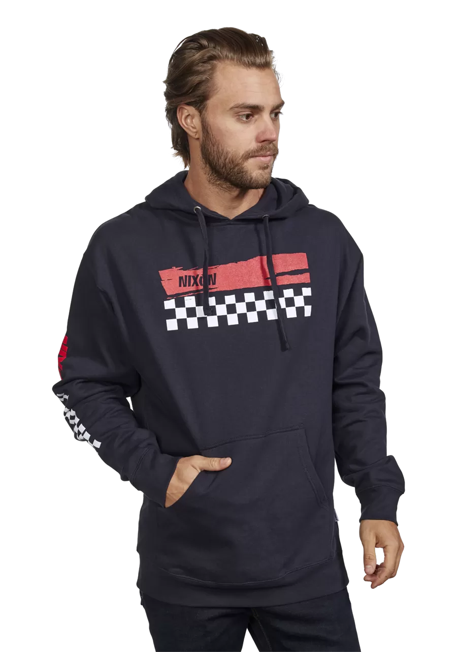 Circuit Hoodie - Navy / Red