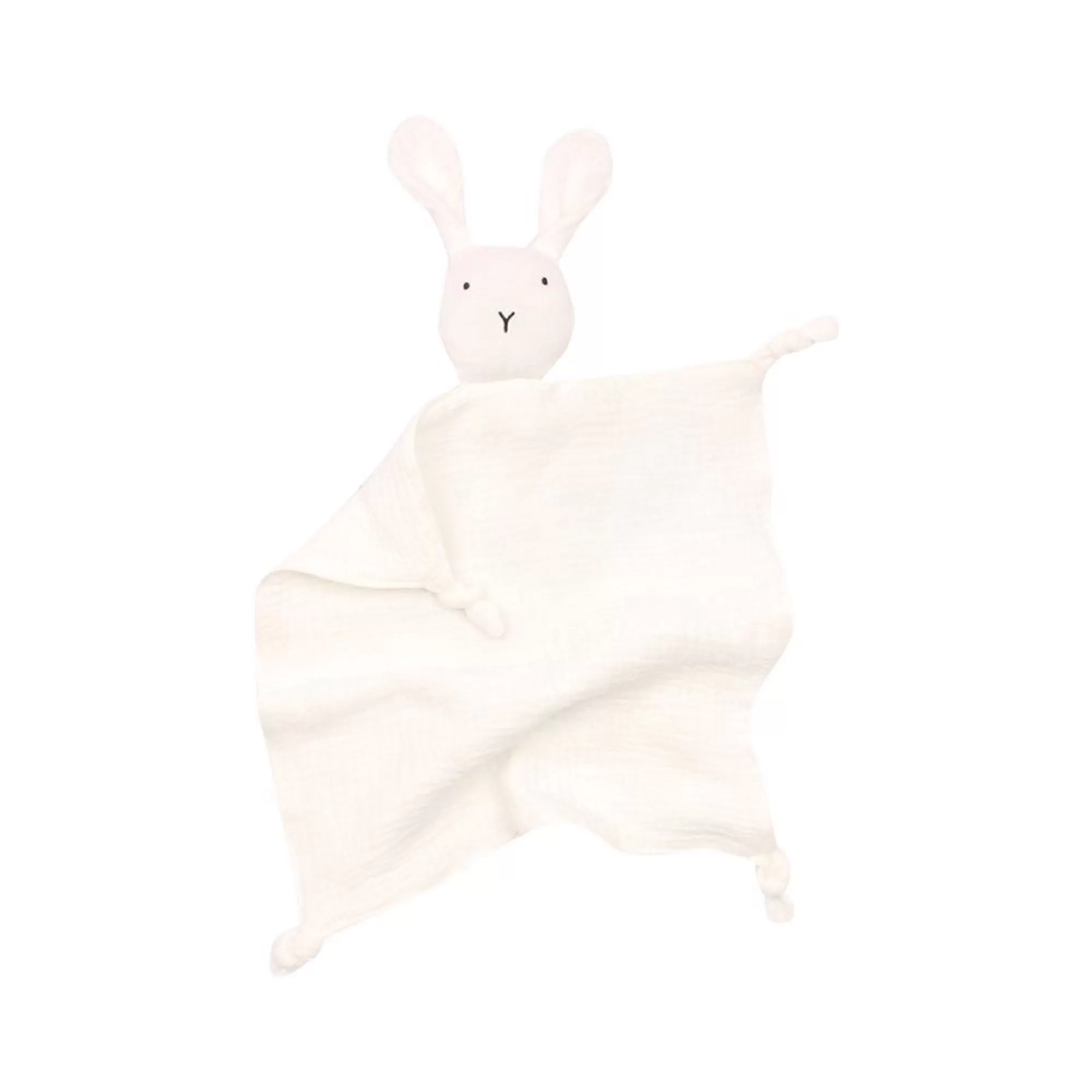 Cotton Baby Comforter Benni The Bunny — White