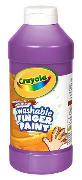 Crayola Washable Fingerpaint 16 Oz Violet