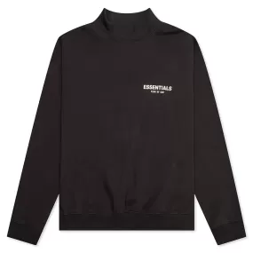 Essentials Mockneck - Iron