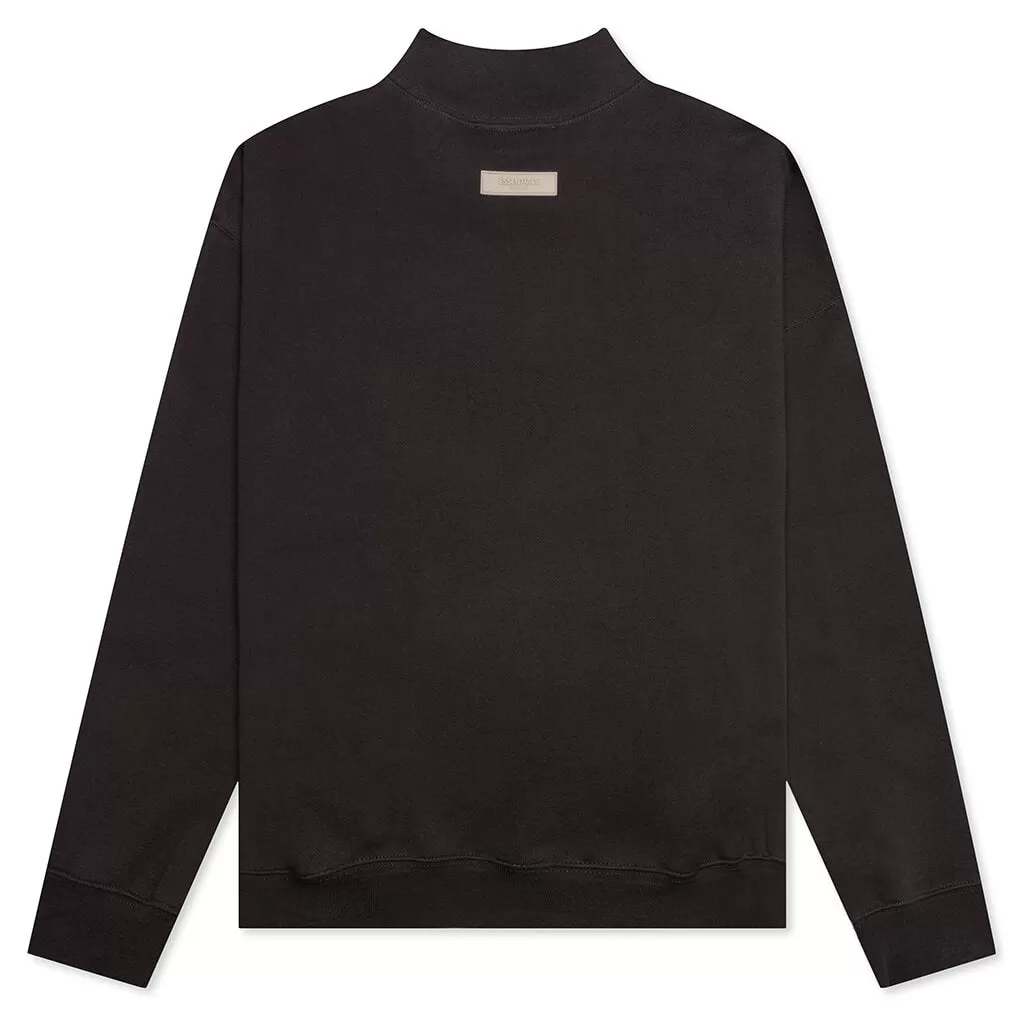 Essentials Mockneck - Iron