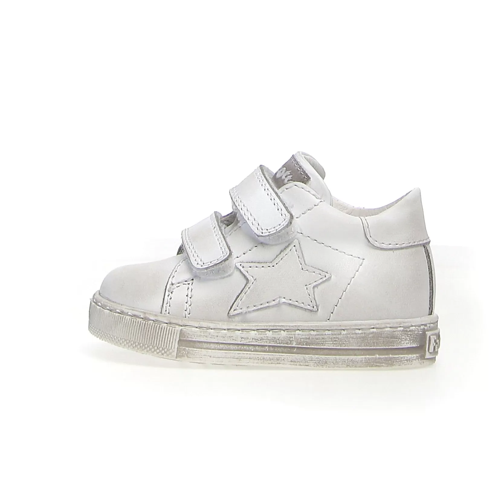 Falcotto Boy's and Girl's Sasha Vl Calf Fashion Sneakers - White