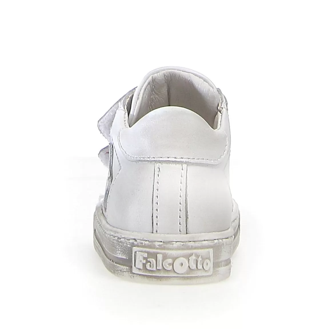 Falcotto Boy's and Girl's Sasha Vl Calf Fashion Sneakers - White