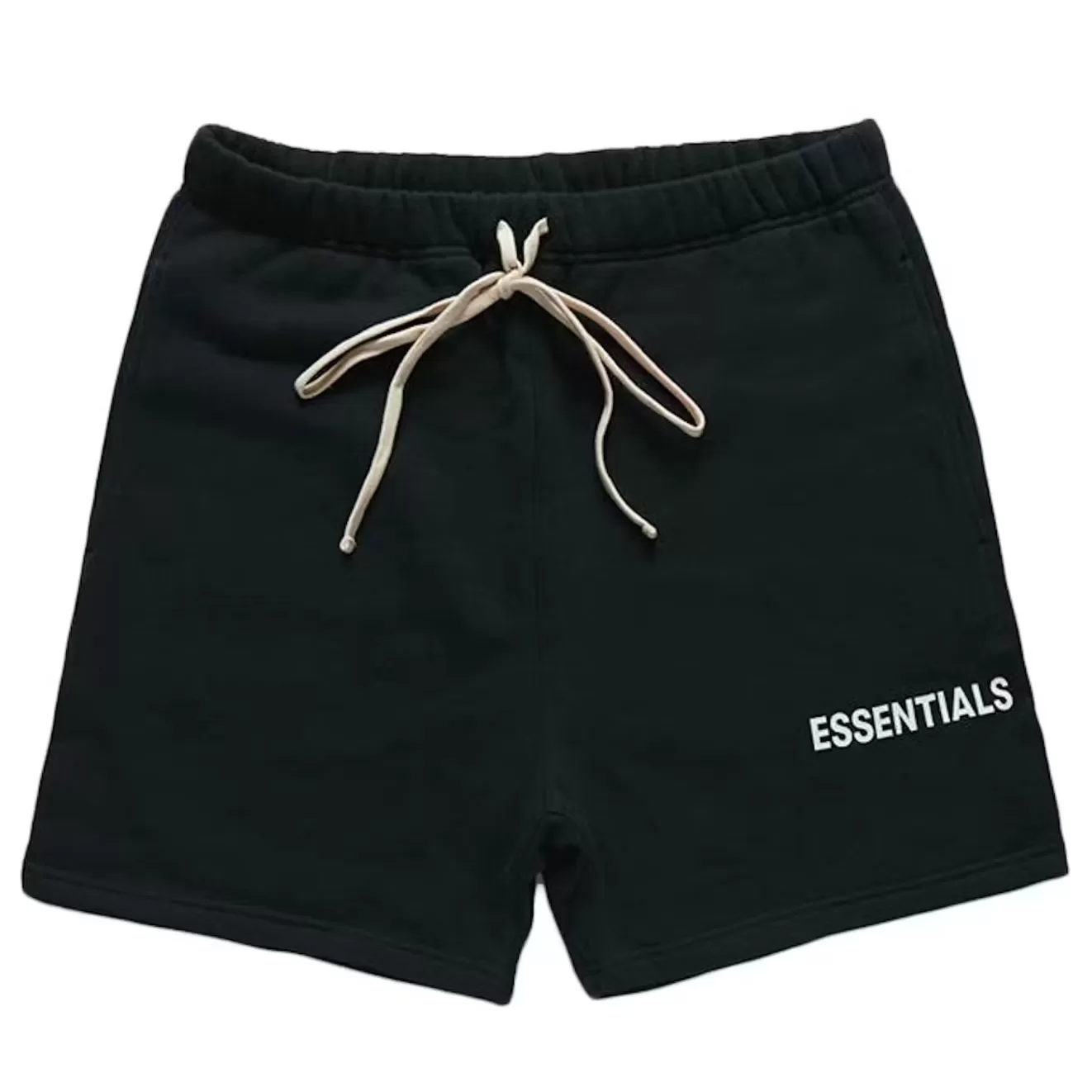 Fear of God Essentials Graphic Sweat Shorts 'Caviar'