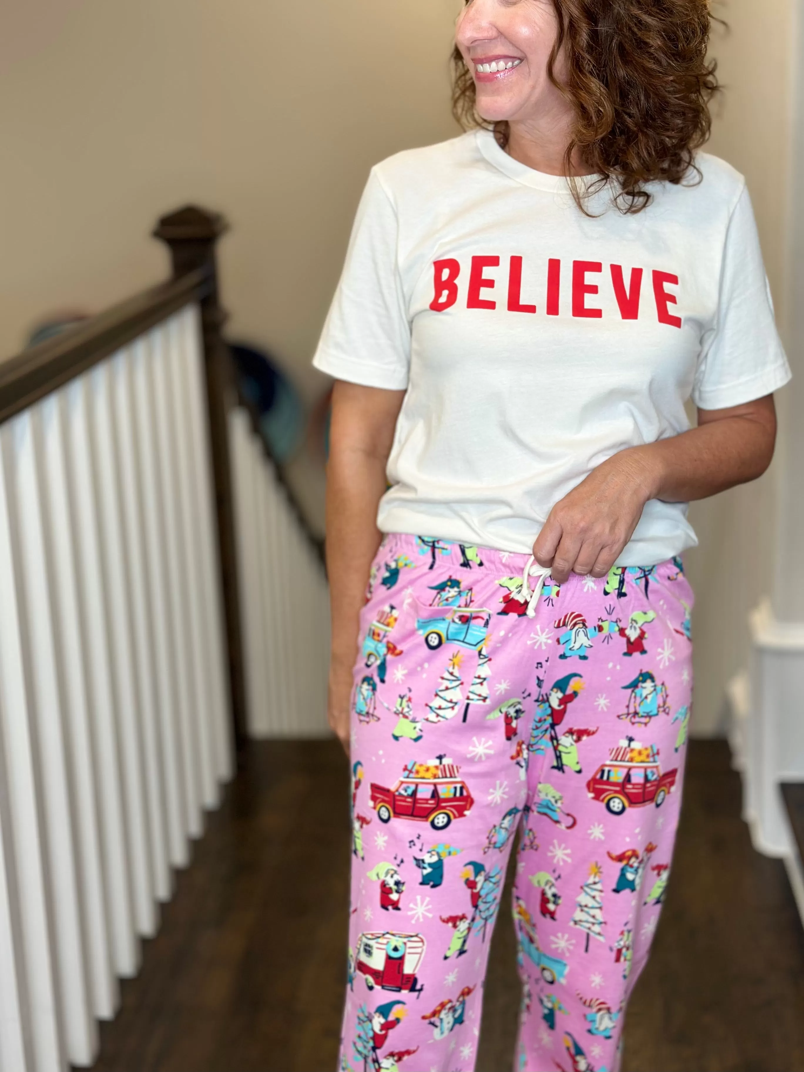 Gnome for the Holidays Women's Jersey Lounge Pants