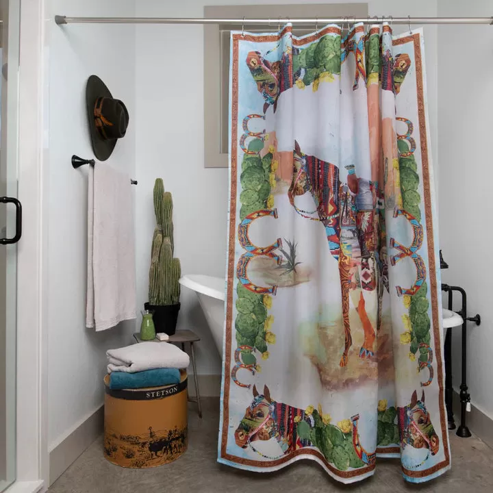 Haute Horse Shower Curtain