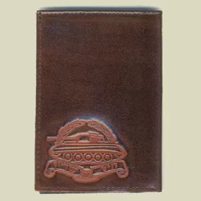 Israel Armored Corps Army Leather Wallet - Armored Corps