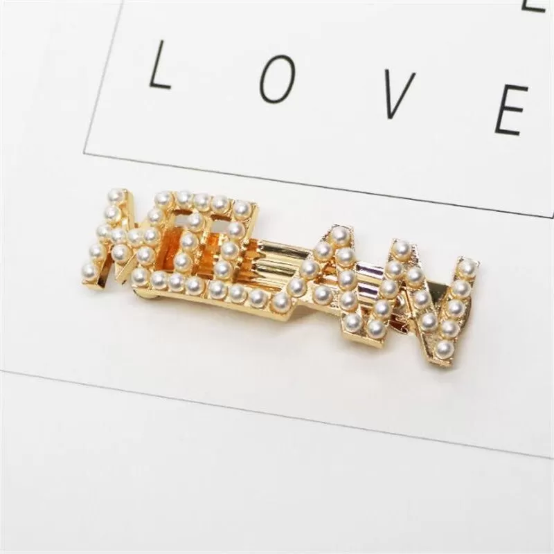 Jet Setter Pearl Hair Barrettes - LAST CHANCE / FINAL SALE