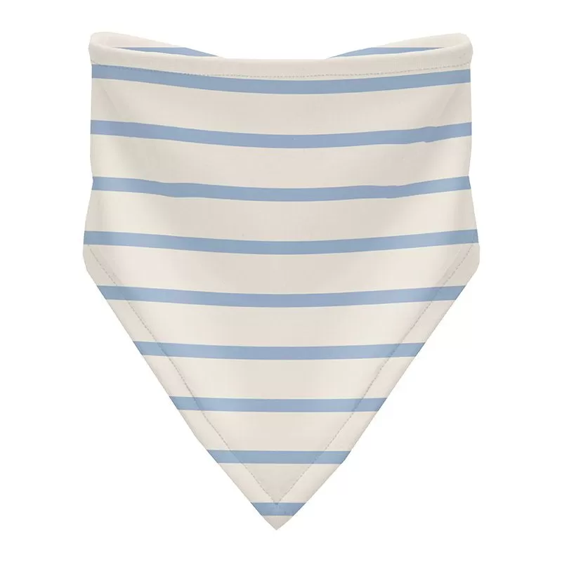 Kickee Pants Bandana Bib - Pond Sweet Stripe