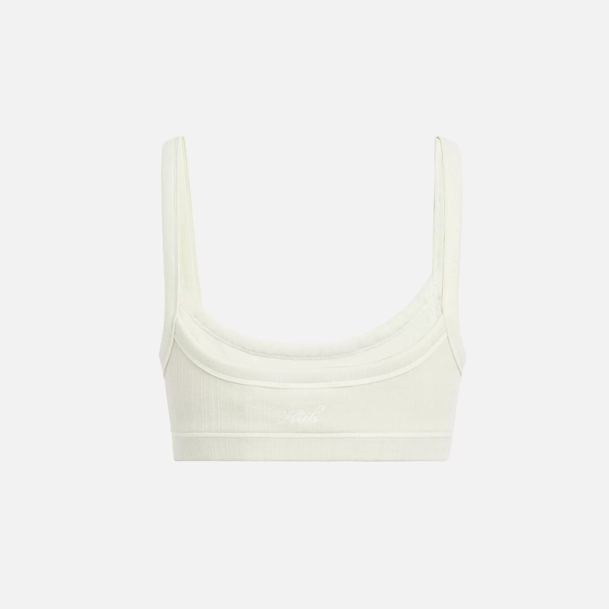 Kith Women Terra Pointelle Bra - Chalk