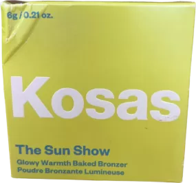 Kosas The Sun Show Glowy Warmth Baked Bronzer Escape 6g