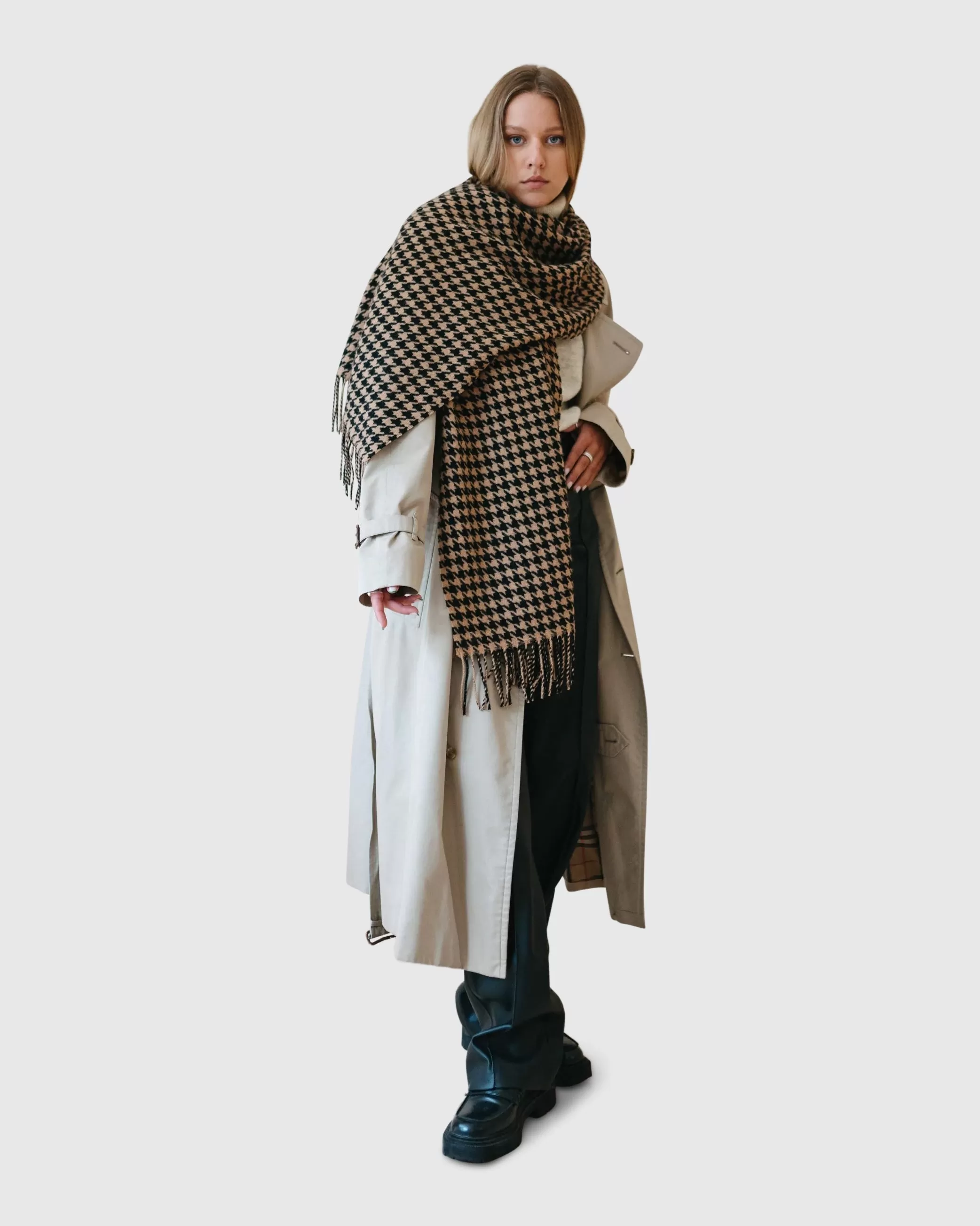 Lambswool Oversized Scarf