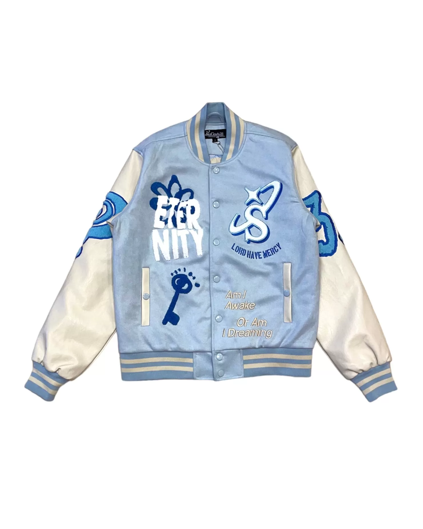 Mercy Suede Letterman Jacket