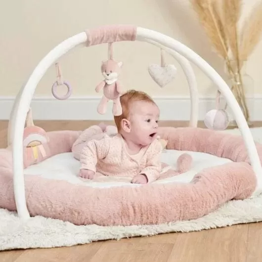 Nattou Alice And Pomme - Stuffed Playmat With Arches