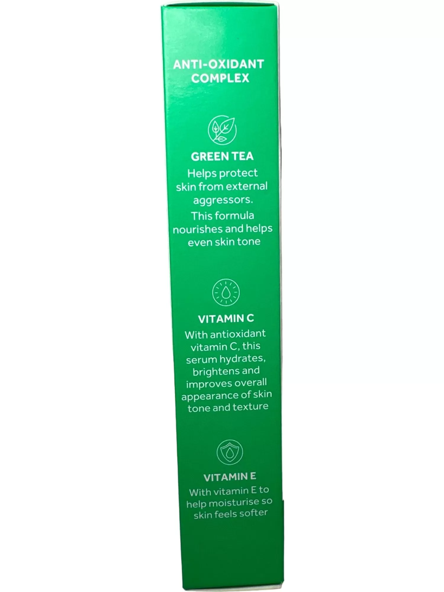 No7 Derm Solutions Skin Balancing Face Serum Green Tea Vitamin C E BNIB 30ml