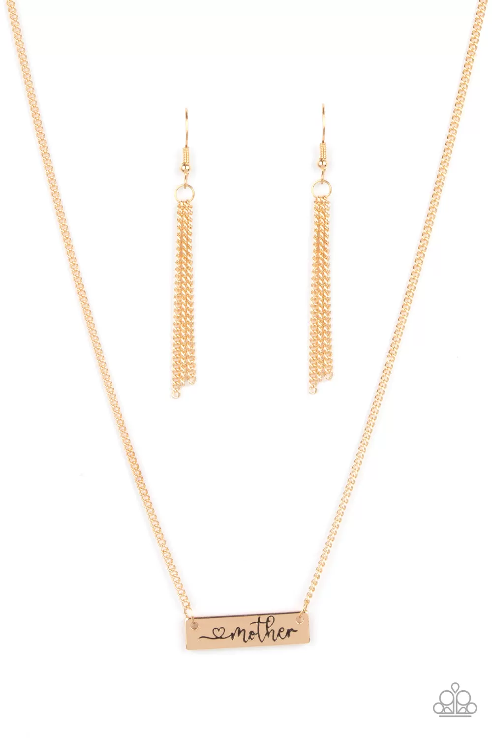 Paparazzi Accessories - Joy Of Motherhood - Gold Necklace