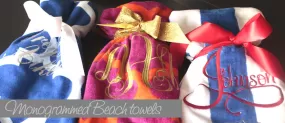 Personalized Beach Towels