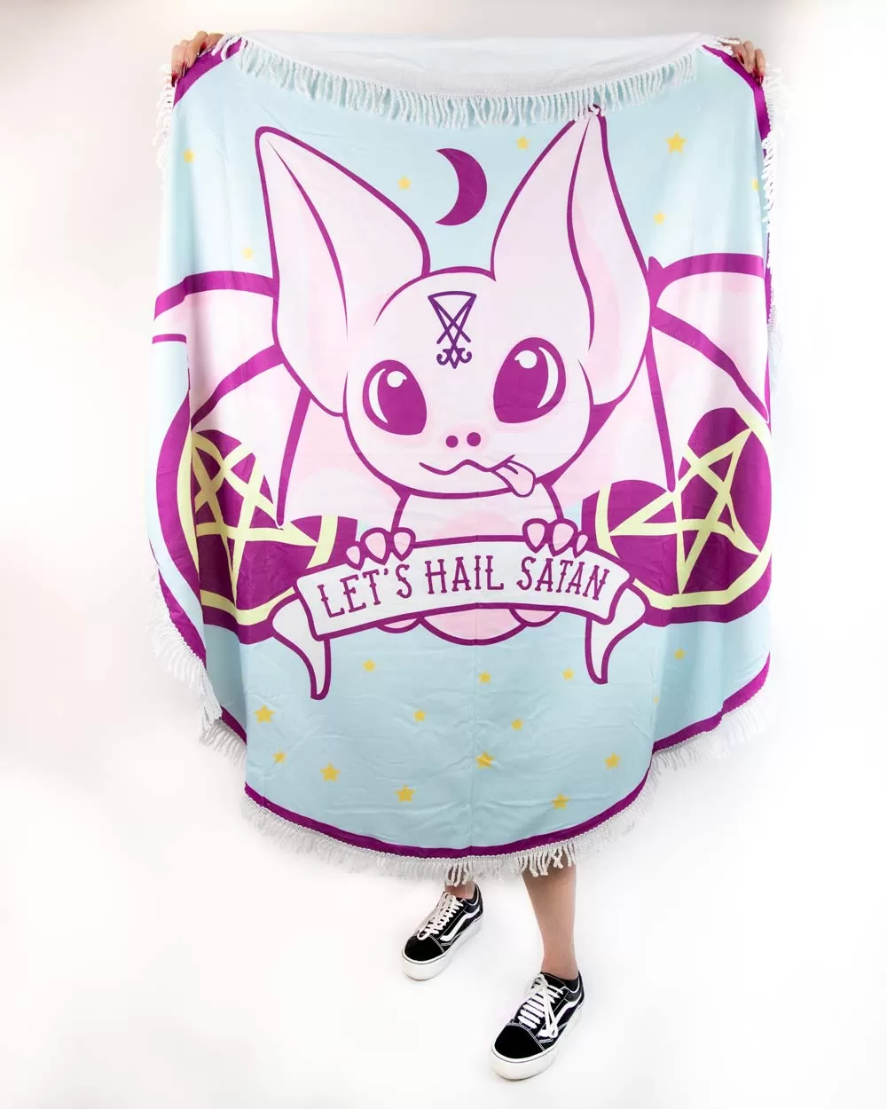 Pigbat Round Towel