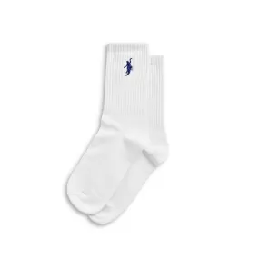 Polar Skate Co. No Comply Socks White/Blue