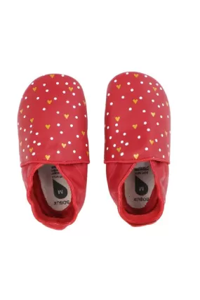 Red Hearts Soft Sole