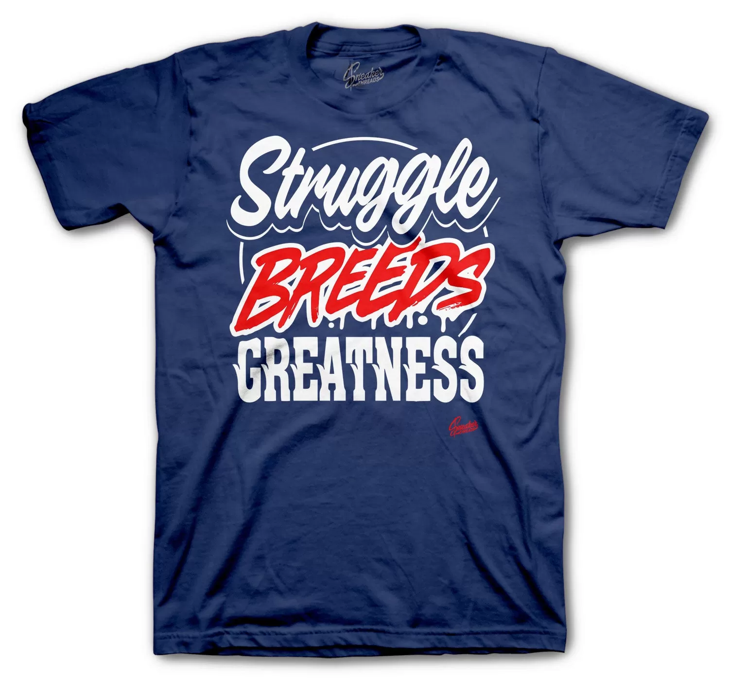 Retro 7 PSG Shirt - Struggle Breeds - Navy