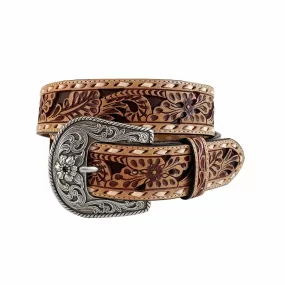 Roper Belt Womens Floral Tooled (8851790)