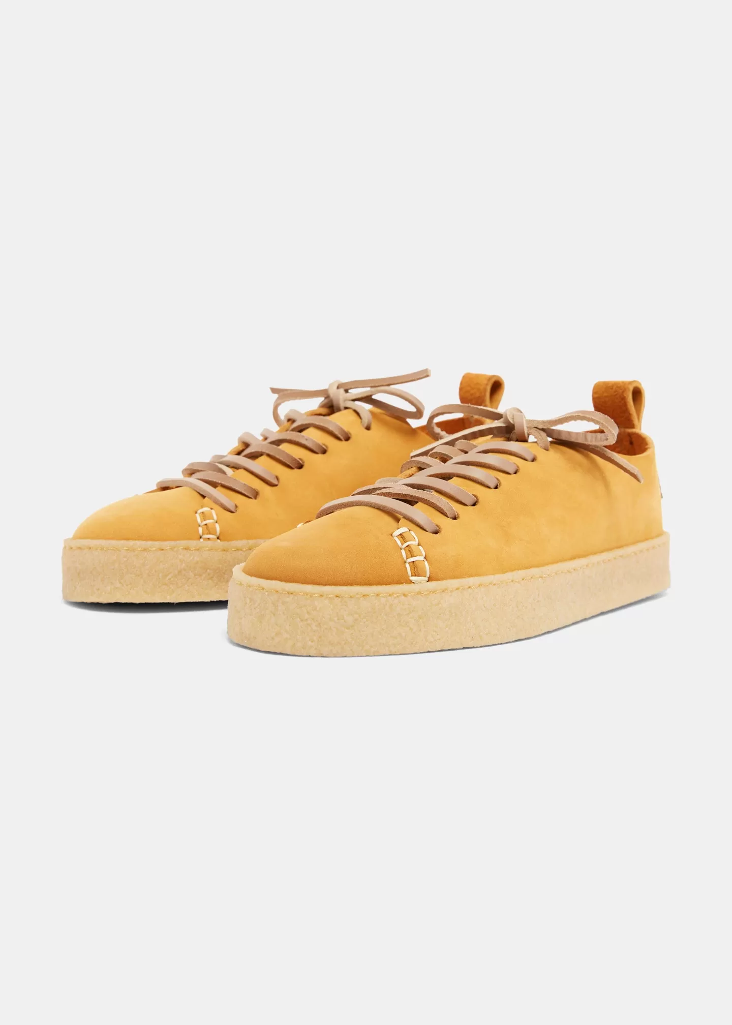 Rufus Womens Nubuck New Regular Fit Shoe - Turmeric