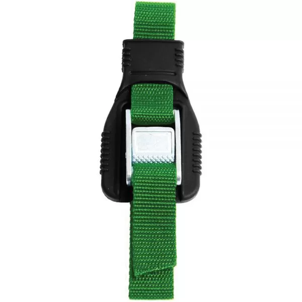 Seattle Sports 820050 18 Ft. Heavy Duty Single Cinch Strap - Green & Black