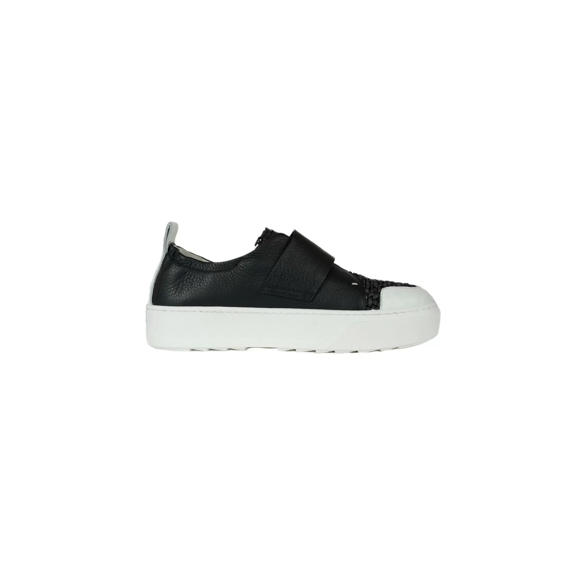 Sneaker Intreccio Uncinetto Black