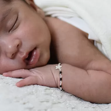 Starry Nazariya Bracelets for Babies in 925 Silver (Set of 2)