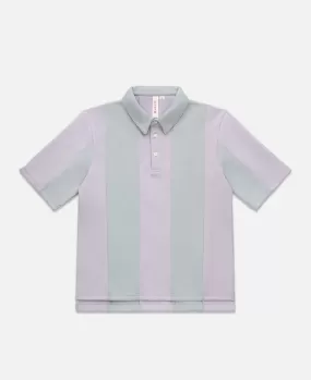 Striped Polo (Purple)