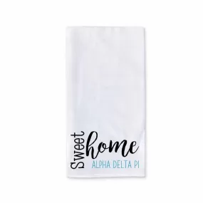 Sweet Home Alpha Delta Pi Sorority Kitchen Towel