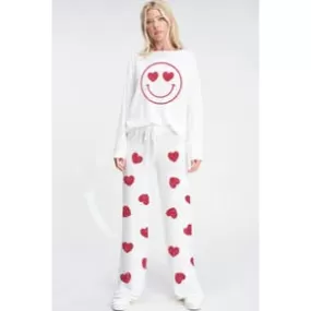 TB625G1055 Phil Love Heart Smile  LoungeWear Set