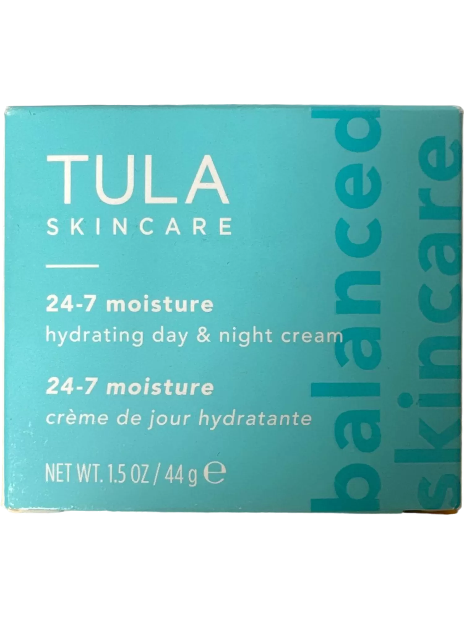 TULA Skincare 24-7 Moisture Hydrating Day & Night Cream 1.5 Oz / 44 Ml