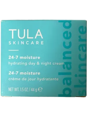 TULA Skincare 24-7 Moisture Hydrating Day & Night Cream 1.5 Oz / 44 Ml